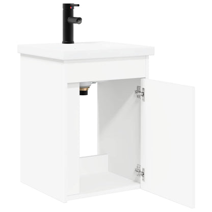 Badkamerkast met kraan Wit 42 x 40 x 74,5 cm