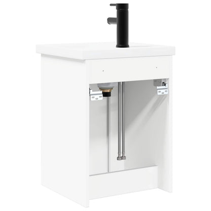 Badkamerkast met kraan Wit 42 x 40 x 74,5 cm