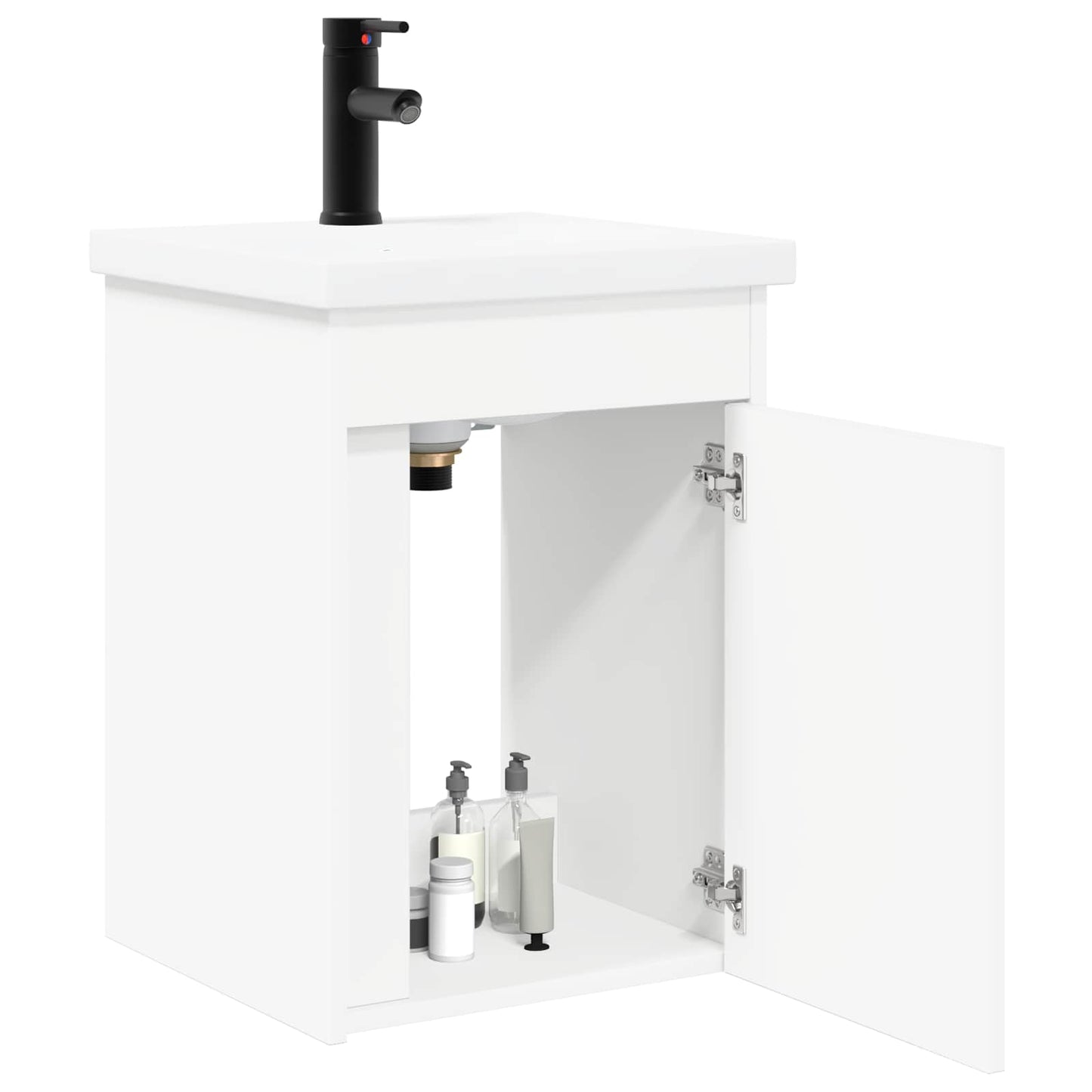 Badkamerkast met kraan Wit 42 x 40 x 74,5 cm