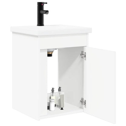 Badkamerkast met kraan Wit 42 x 40 x 74,5 cm