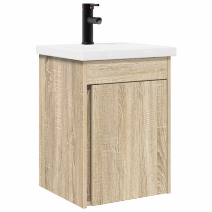 Badkamermeubel met kraan Sonoma Eiken 42 x 40 x 74,5 cm