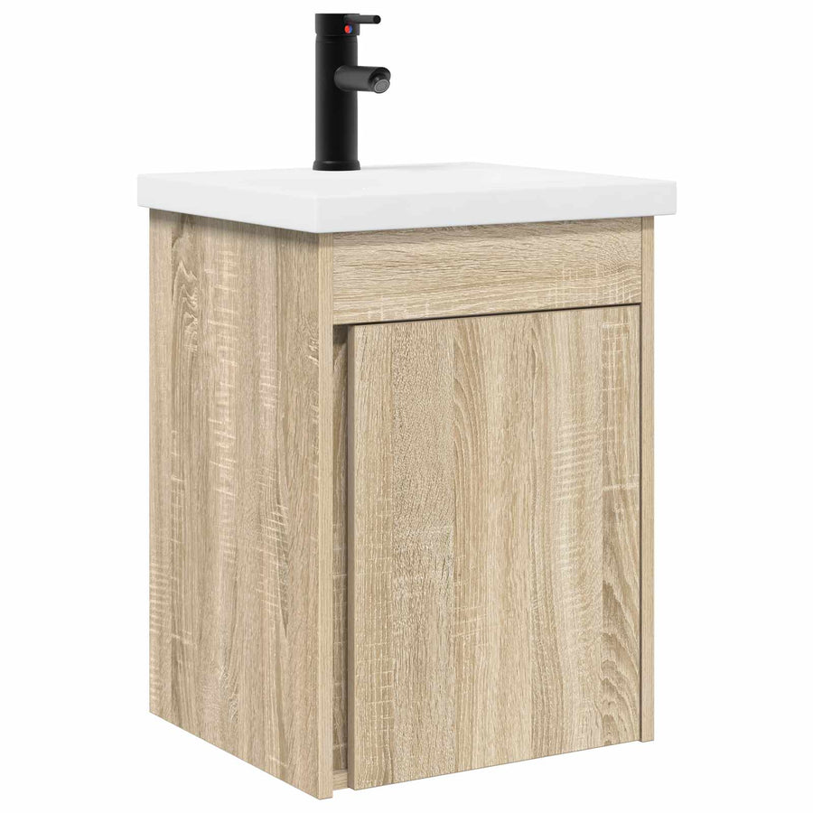 Badkamermeubel met kraan Sonoma Eiken 42 x 40 x 74,5 cm