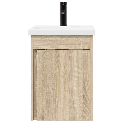 Badkamermeubel met kraan Sonoma Eiken 42 x 40 x 74,5 cm