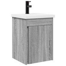 Badkamermeubel met kraan Grijs Sonoma 42 x 40 x 74,5 cm