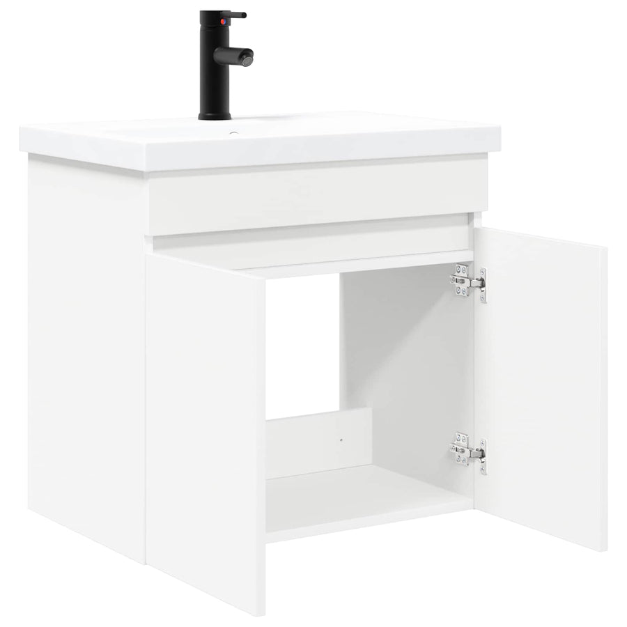 Badkamermeubel met kraan Wit 61 x 40 x 74,5 cm