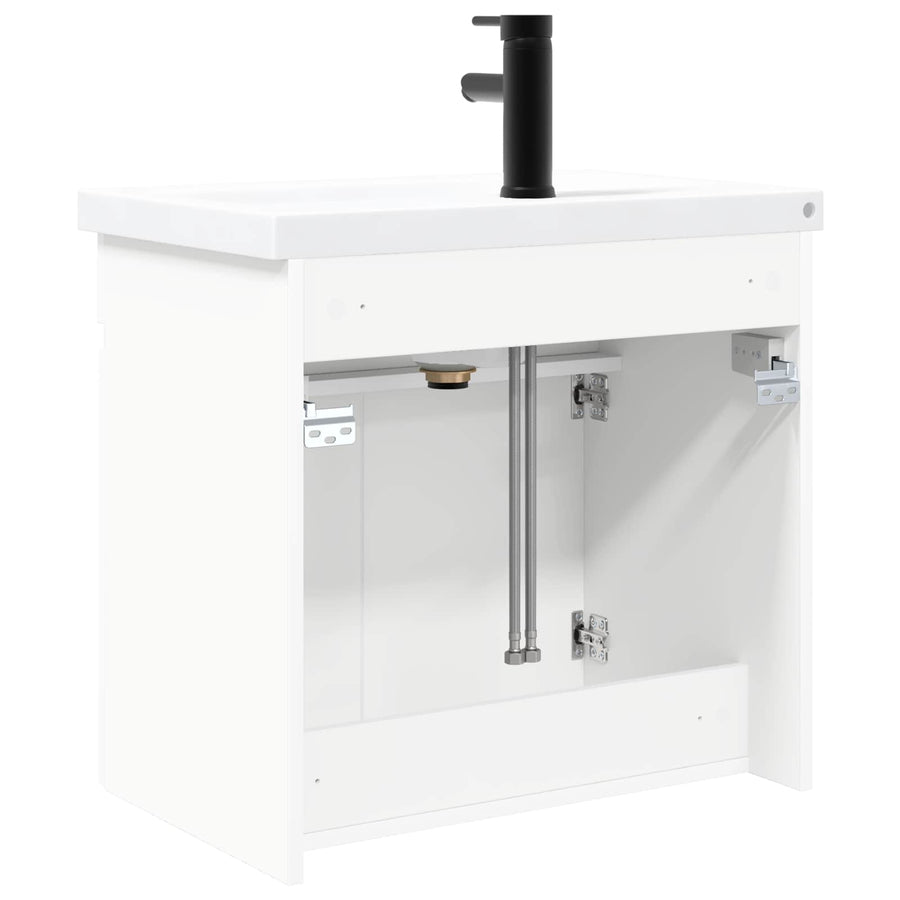 Badkamermeubel met kraan Wit 61 x 40 x 74,5 cm