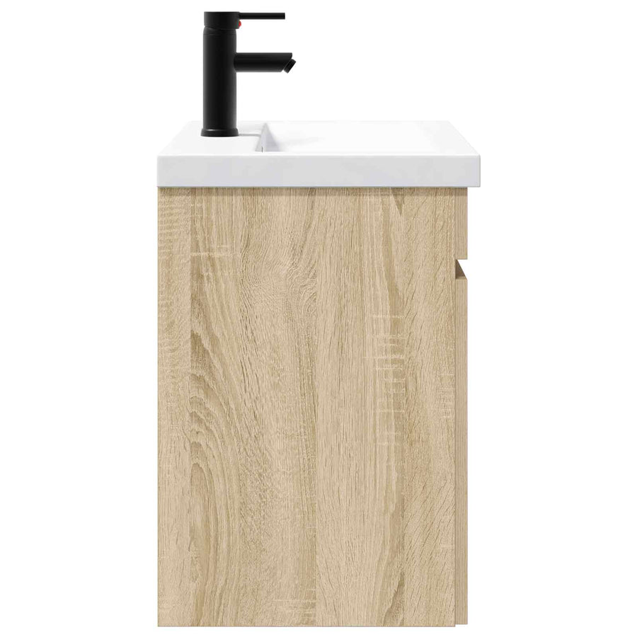 Badkamermeubel met kraan Sonoma Eiken 61 x 40 x 74,5 cm