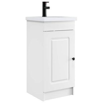 Badkamermeubel met Wasbak Wit 42 x 40 x 84,5 cm Bewerkt hout