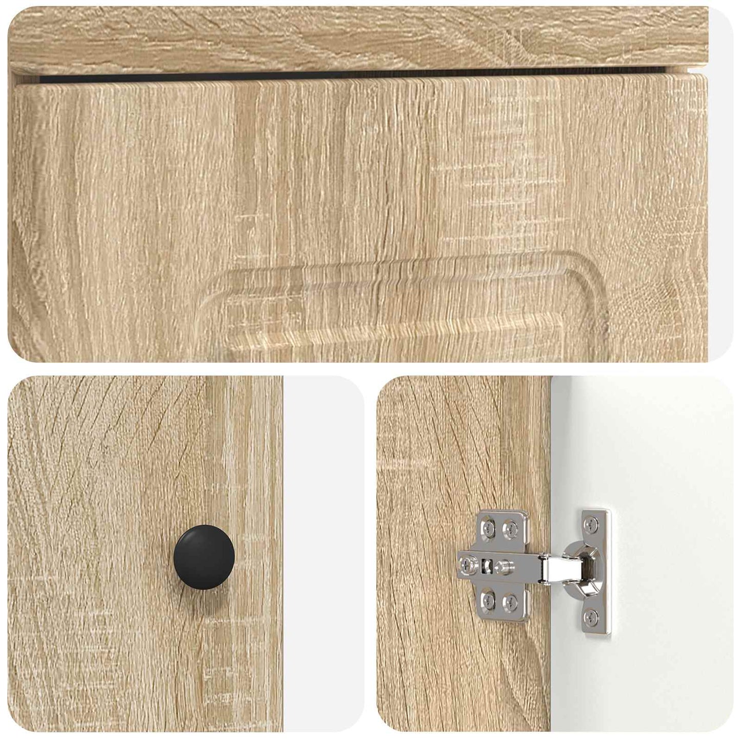 Badkamermeubel met Wasbak Sonoma Eiken 42 x 40 x 84,5 cm