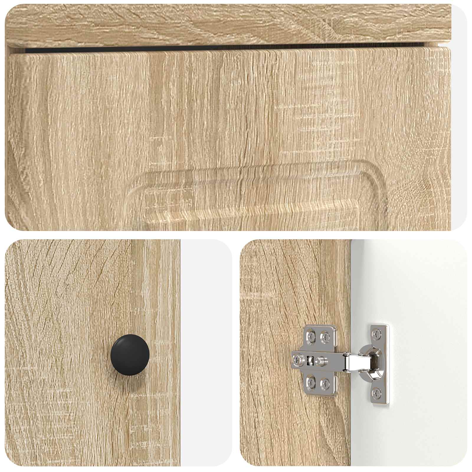 Badkamermeubel met Wasbak Sonoma Eiken 42 x 40 x 84,5 cm