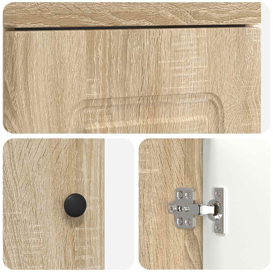 Badkamermeubel met Wasbak Sonoma Eiken 42 x 40 x 84,5 cm
