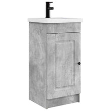 Badkamermeubel met Wasbak Betongrijs 42 x 40 x 84,5 cm