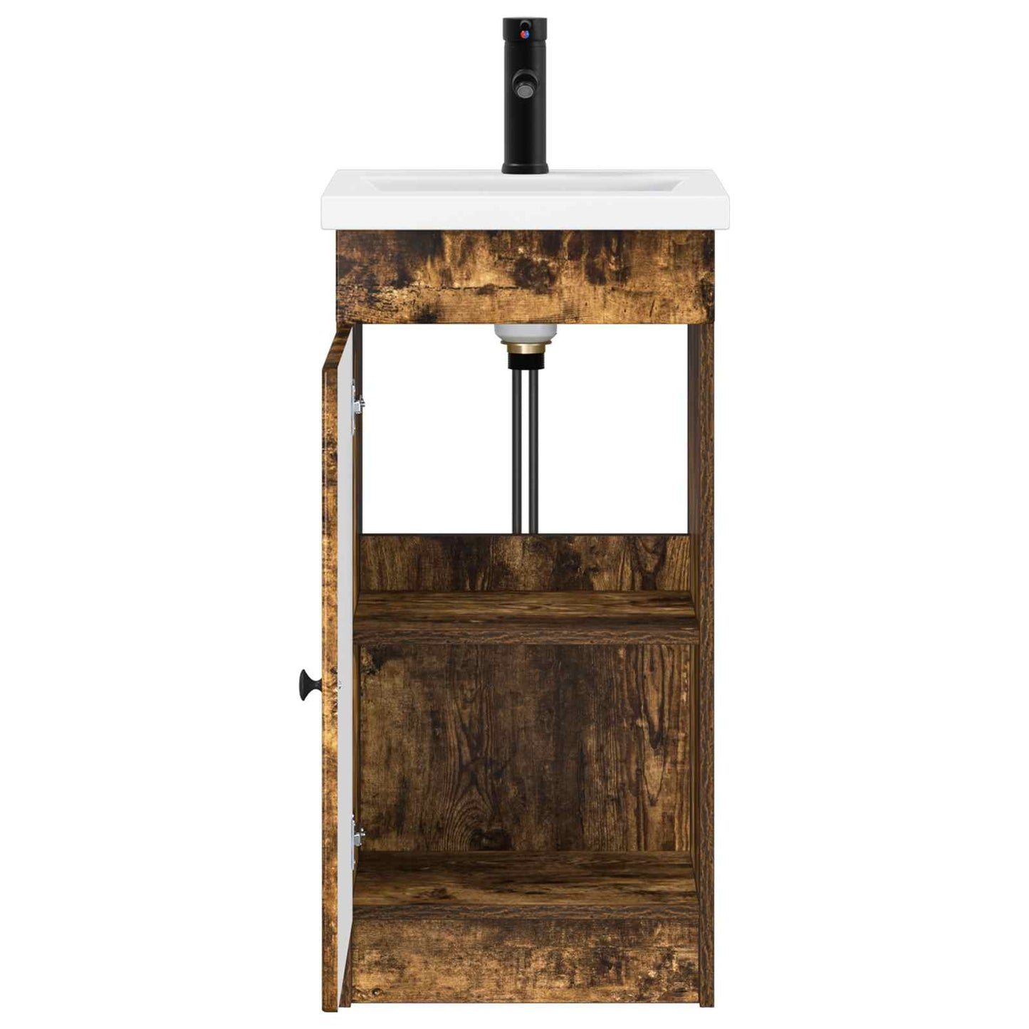 Badkamermeubel met Wasbak Gerookt eiken 42 x 40 x 84,5 cm