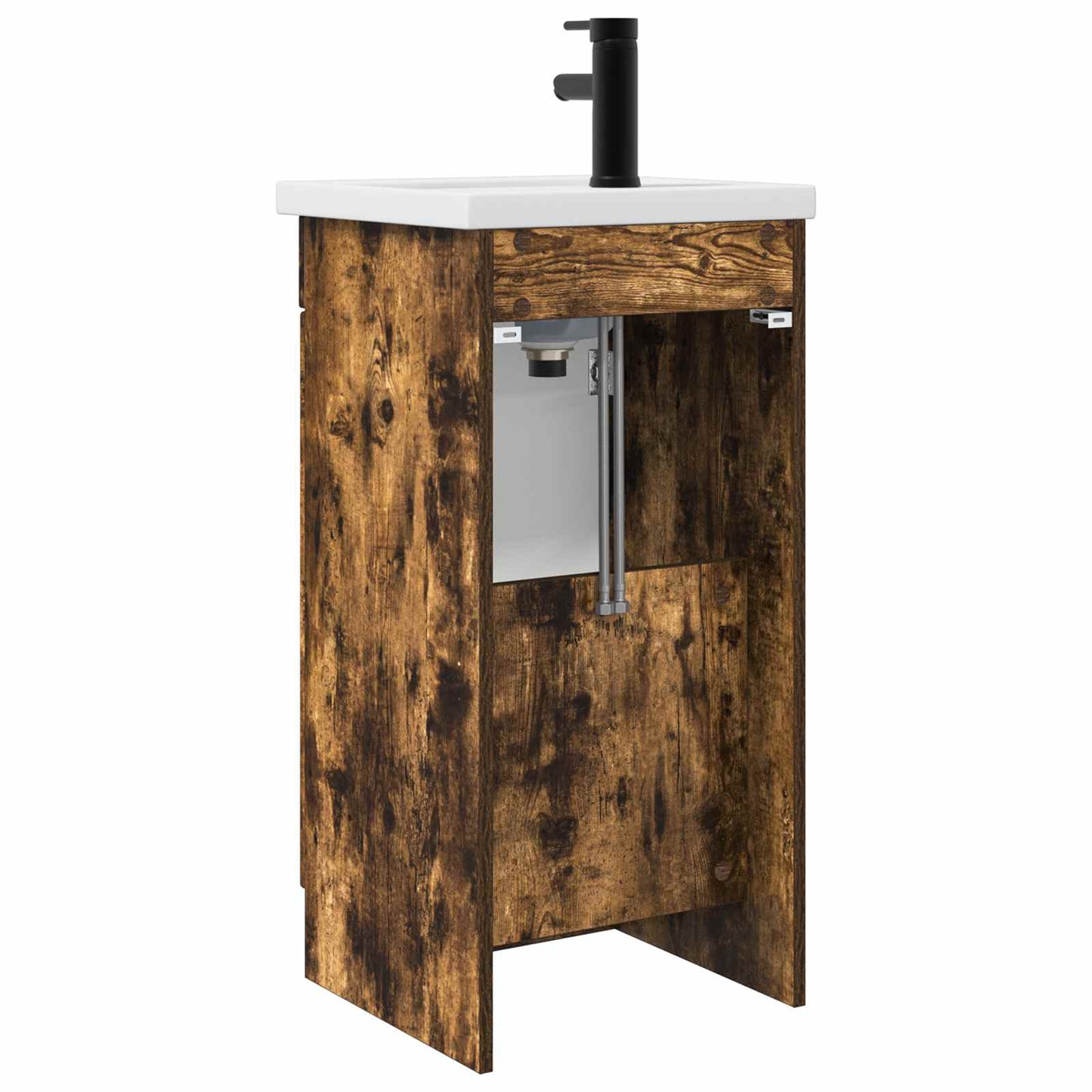 Badkamermeubel met Wasbak Gerookt eiken 42 x 40 x 84,5 cm