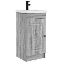 Badkamermeubel met Wasbak Grijs Sonoma 42 x 40 x 84,5 cm