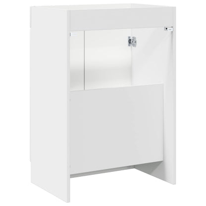 Badkamer onder wastafel kast Wit 56 x 37,5 x 81 cm Bewerkt hout