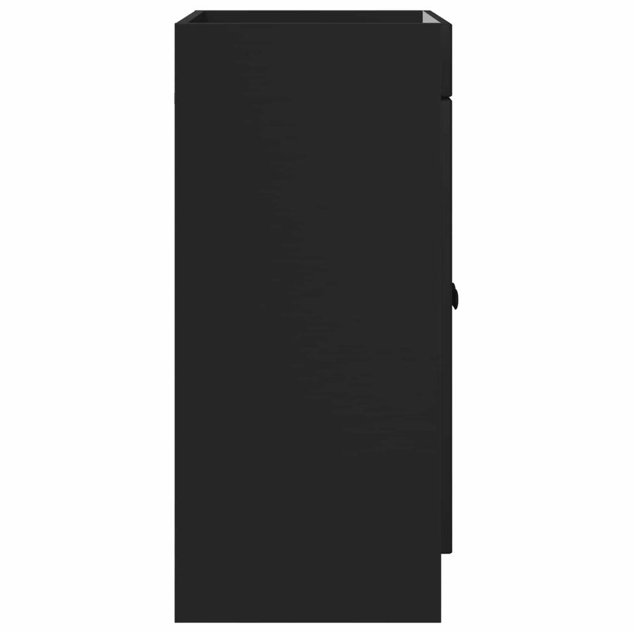 Badkamer onder wastafel kast Zwart 56 x 37,5 x 81 cm