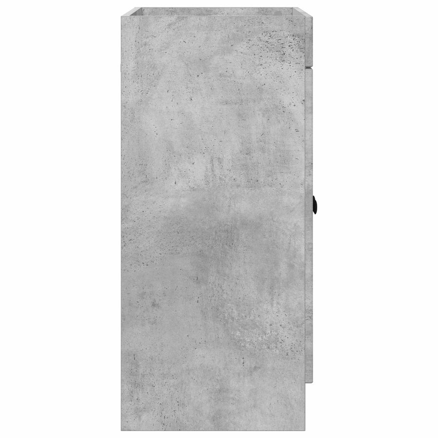 Badkamer onder wastafel kast Betongrijs 56 x 37,5 x 81 cm