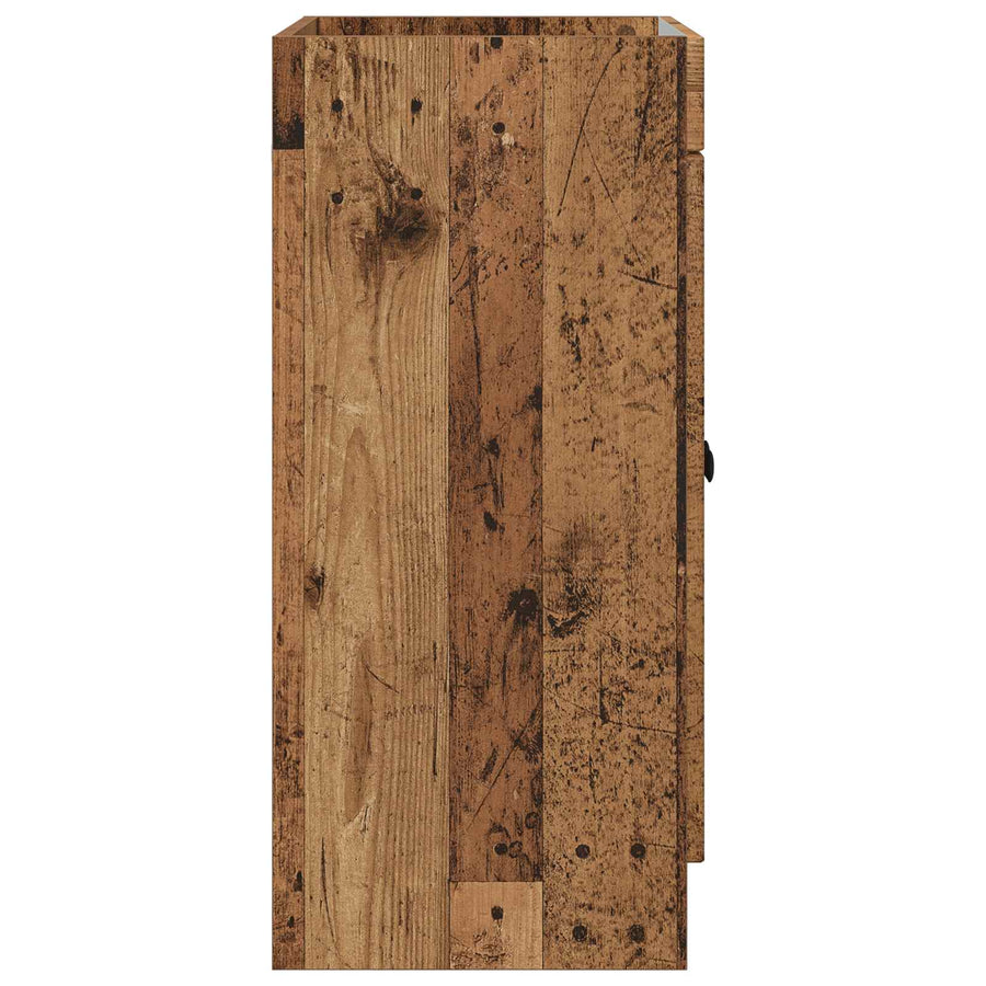 Badkamer onder wastafel kast Oud hout 56 x 37,5 x 81 cm