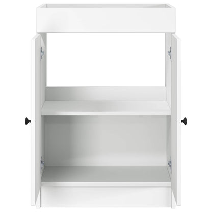 Badkamer onder wastafel kast Wit 78,5 x 37,5 x 81 cm