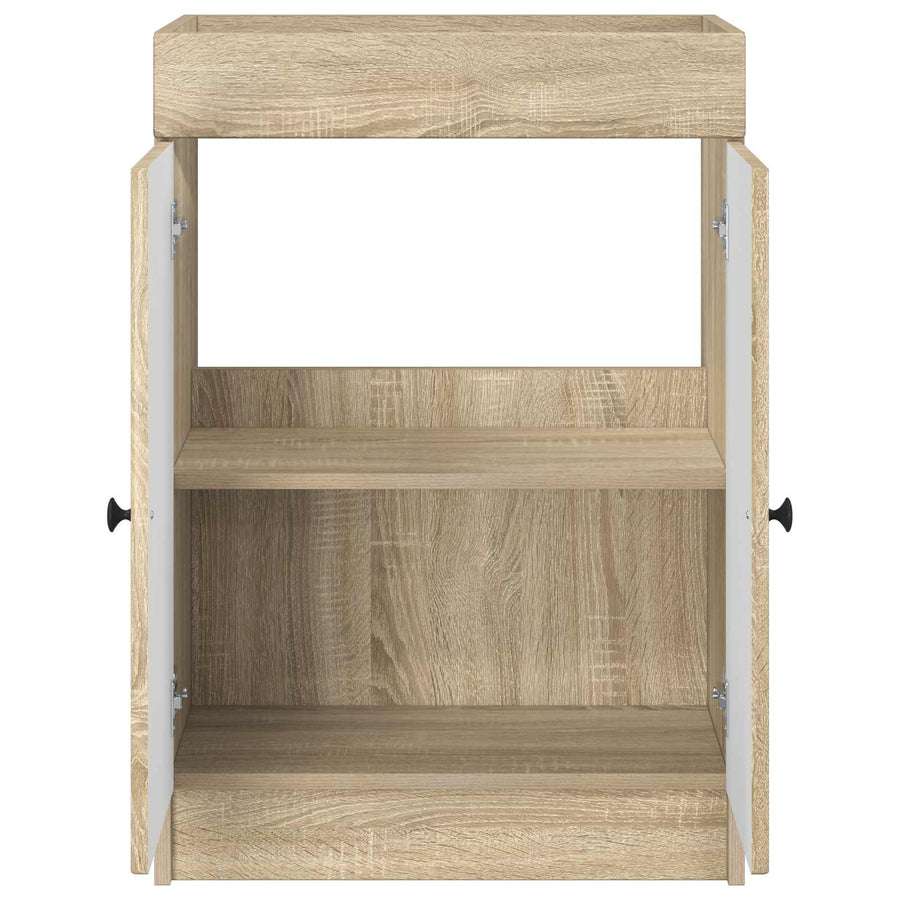 Badkamer onder wastafel kast Sonoma Eiken 78,5 x 37,5 x 81 cm