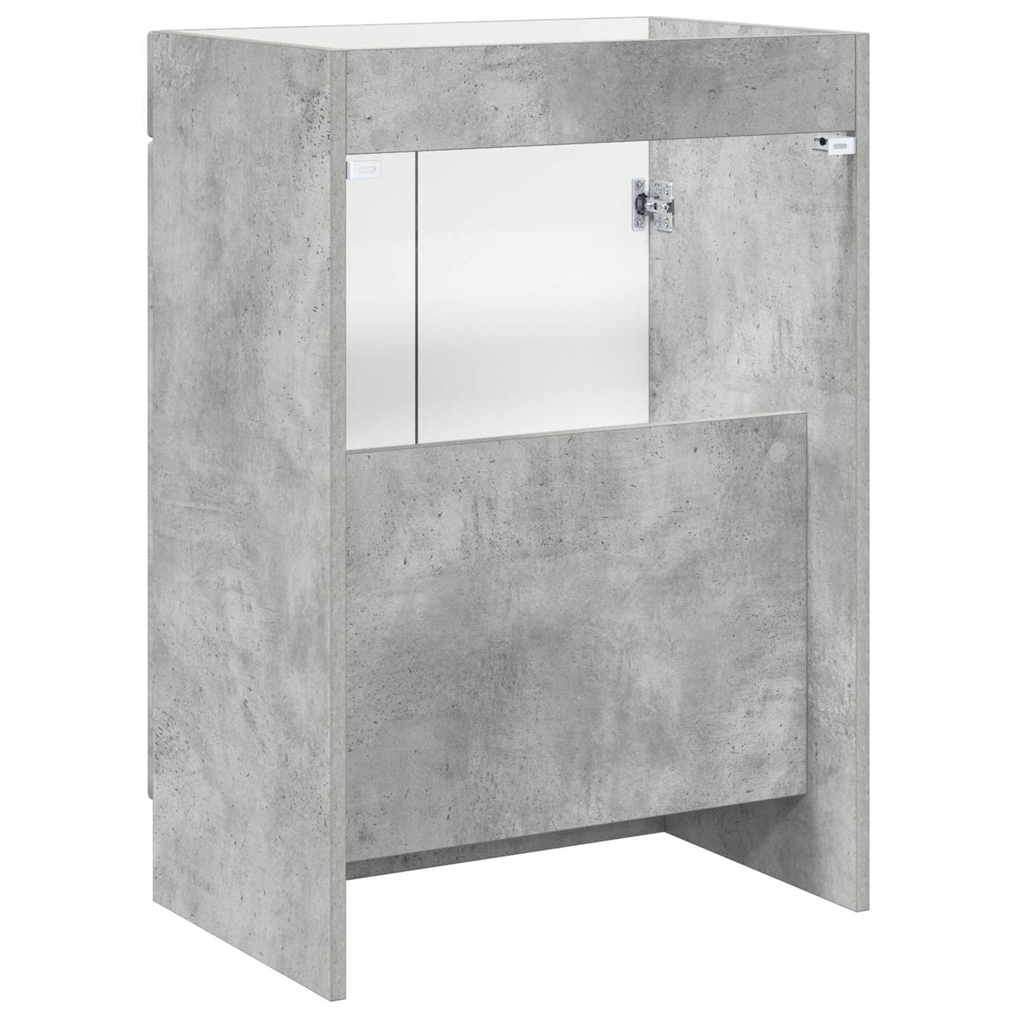 Badkamer onder wastafel kast Betongrijs 78,5 x 37,5 x 81 cm