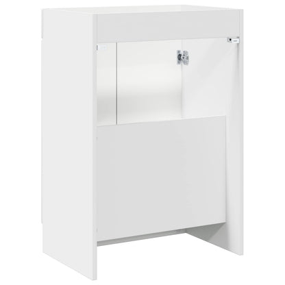Badkamer onder wastafel kast Hoogglans Wit 78,5 x 37,5 x 81 cm