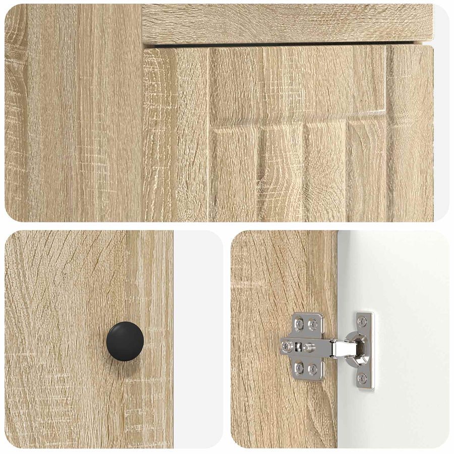 Badkamermeubel met Wasbak Sonoma Eiken 42 x 40 x 84,5 cm