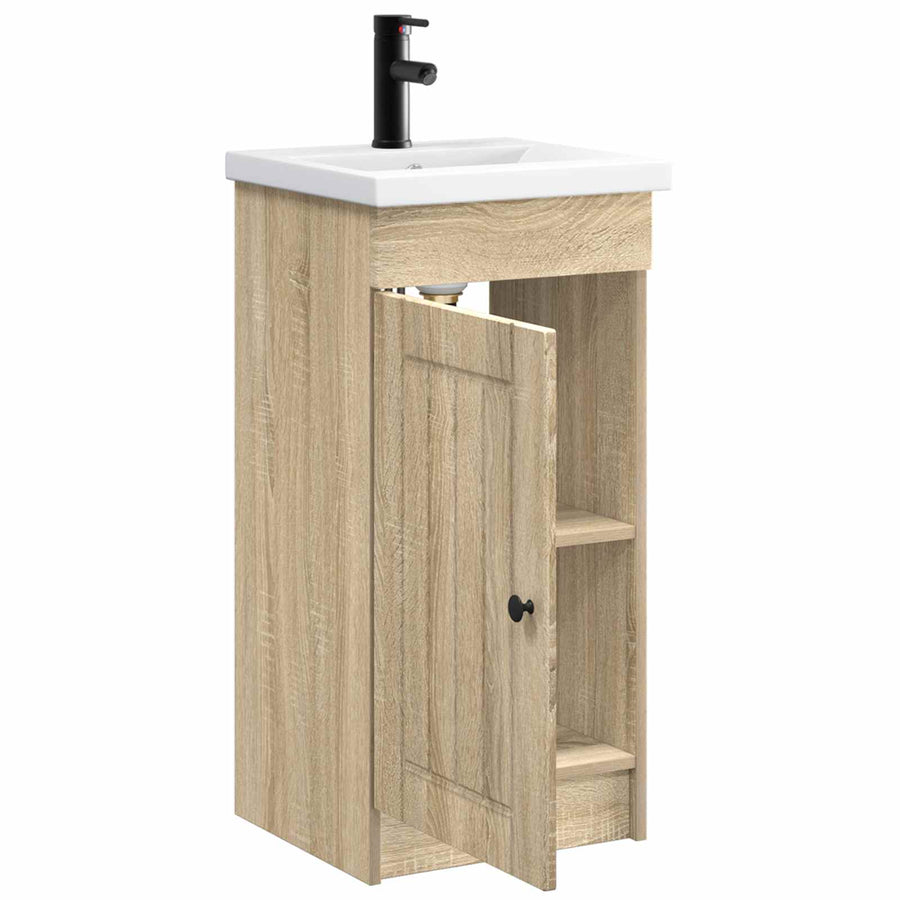 Badkamermeubel met Wasbak Sonoma Eiken 42 x 40 x 84,5 cm