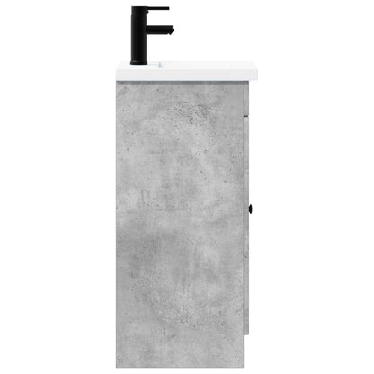 Badkamermeubel met Wasbak Betongrijs 42 x 40 x 84,5 cm