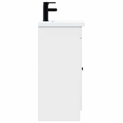 Badkamermeubel met Wasbak Hoogglans Wit 42 x 40 x 84,5 cm