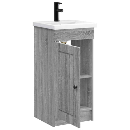 Badkamermeubel met Wasbak Grijs Sonoma 42 x 40 x 84,5 cm