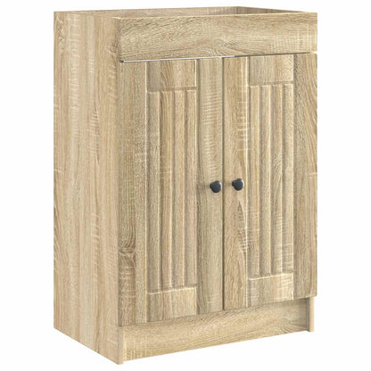 Badkamer onder wastafel kast Sonoma Eiken 56 x 37,5 x 81 cm