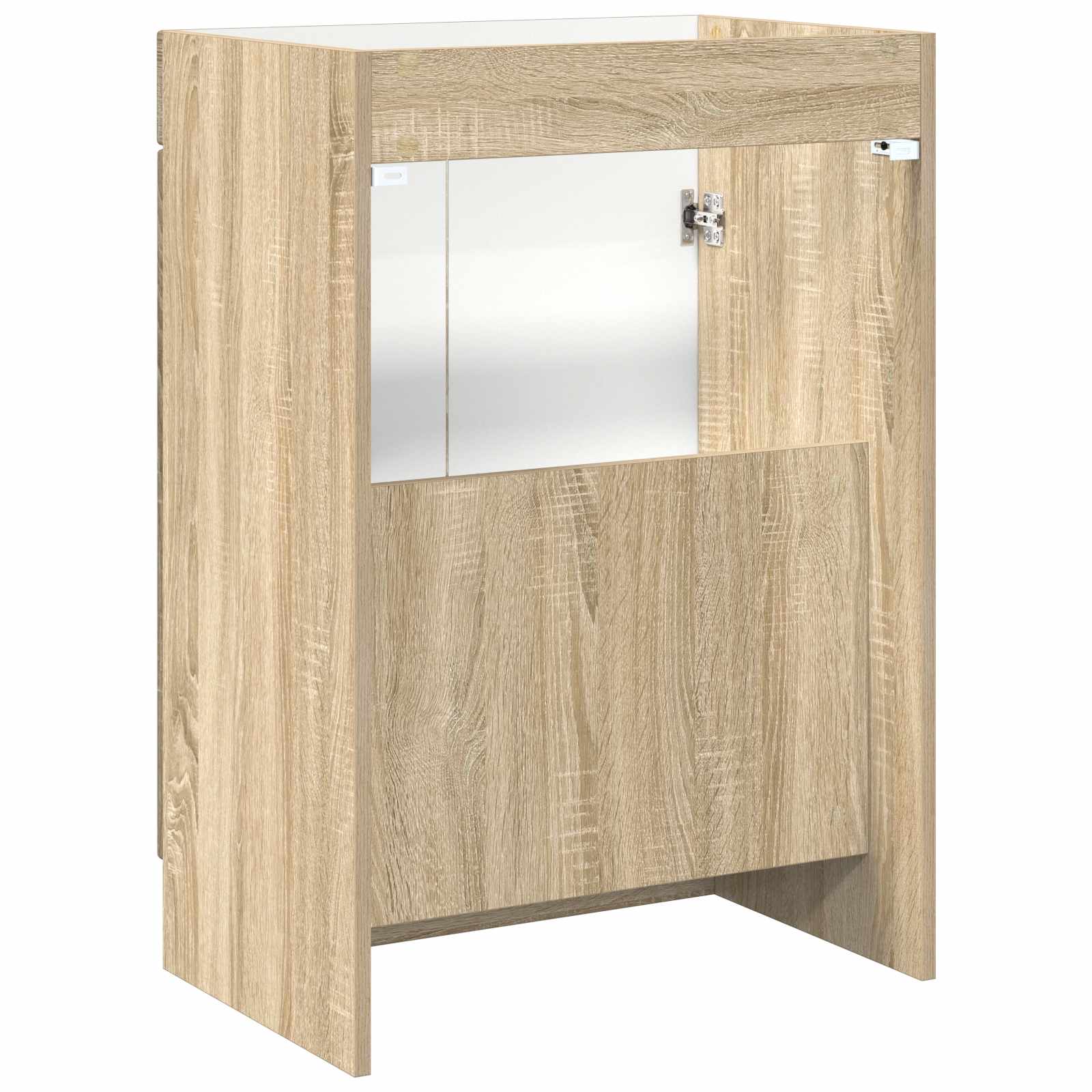 Badkamer onder wastafel kast Sonoma Eiken 56 x 37,5 x 81 cm