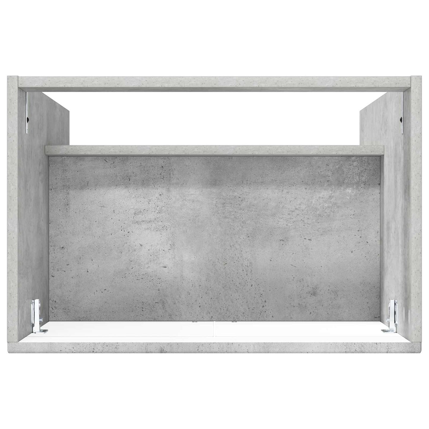 Badkamer onder wastafel kast Betongrijs 56 x 37,5 x 81 cm
