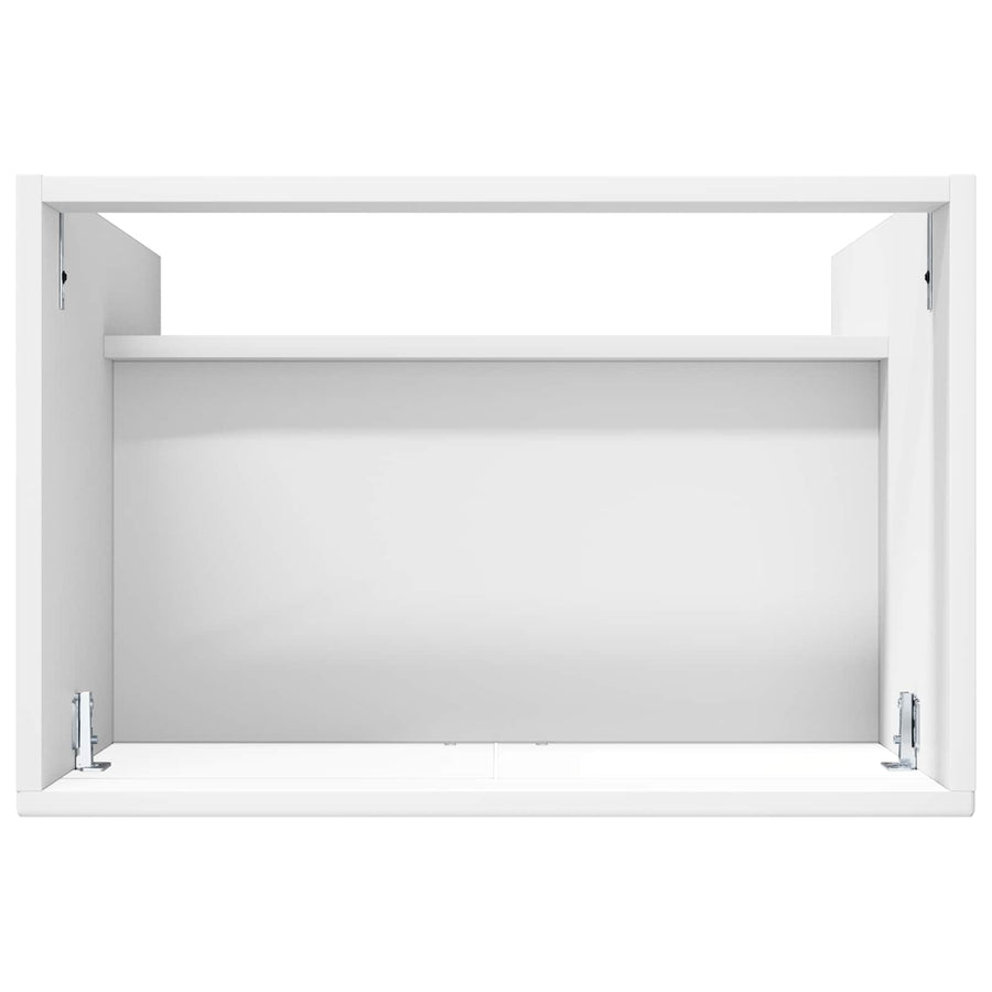Badkamer onder wastafel kast Hoogglans Wit 56 x 37,5 x 81 cm