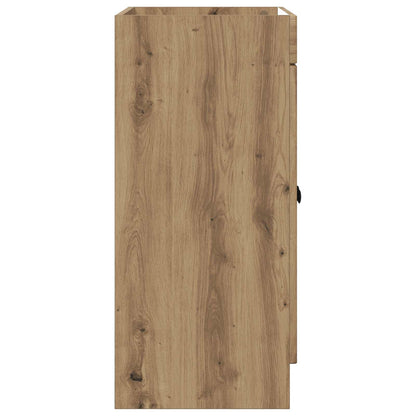 Badkamer onder wastafel kast Artisanaal eiken 56 x 37,5 x 81 cm
