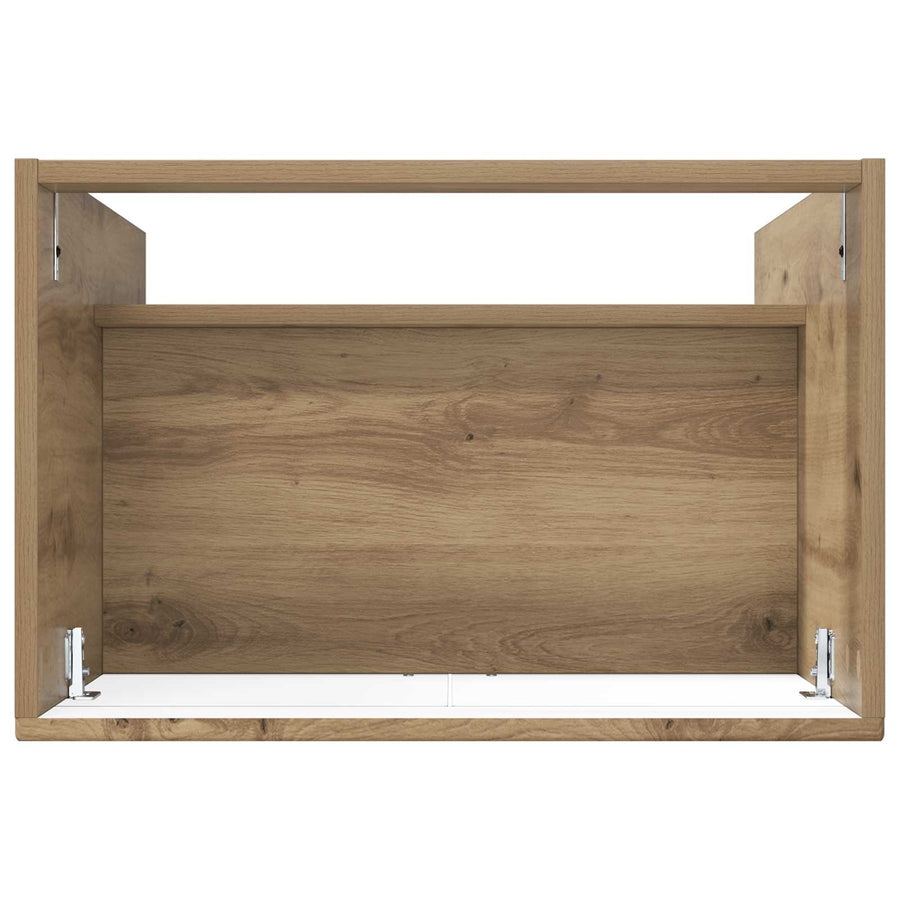 Badkamer onder wastafel kast Artisanaal eiken 56 x 37,5 x 81 cm