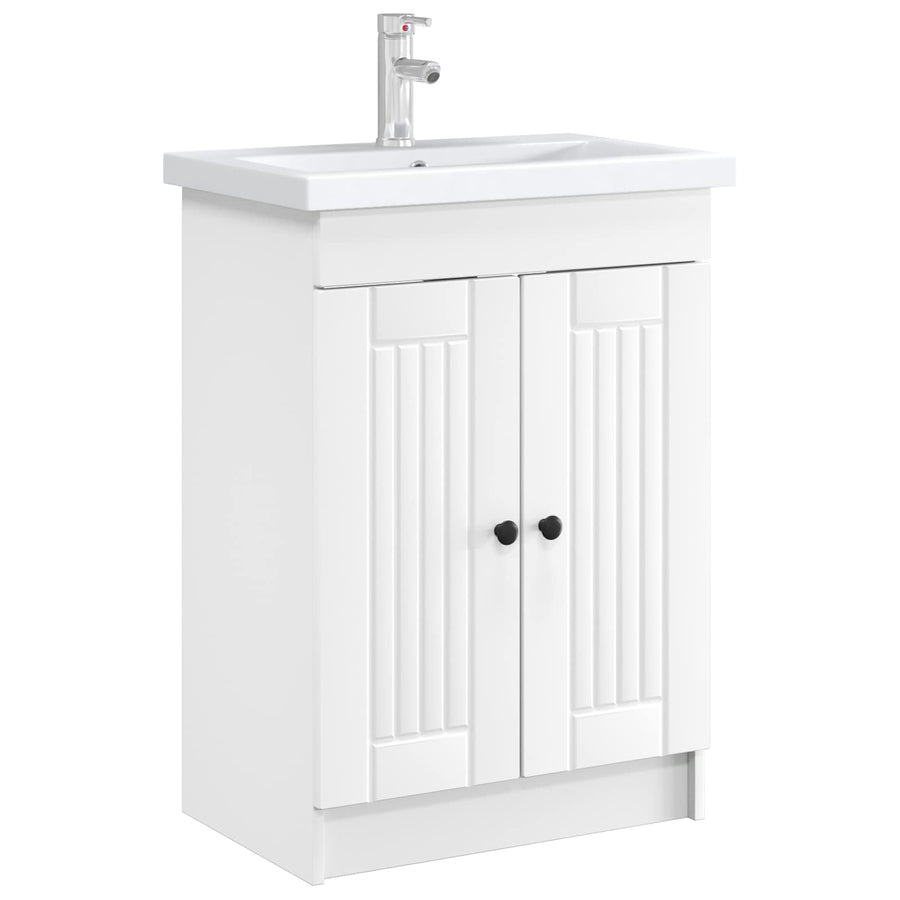 Badkamer onder wastafel kast Wit 78,5 x 37,5 x 81 cm