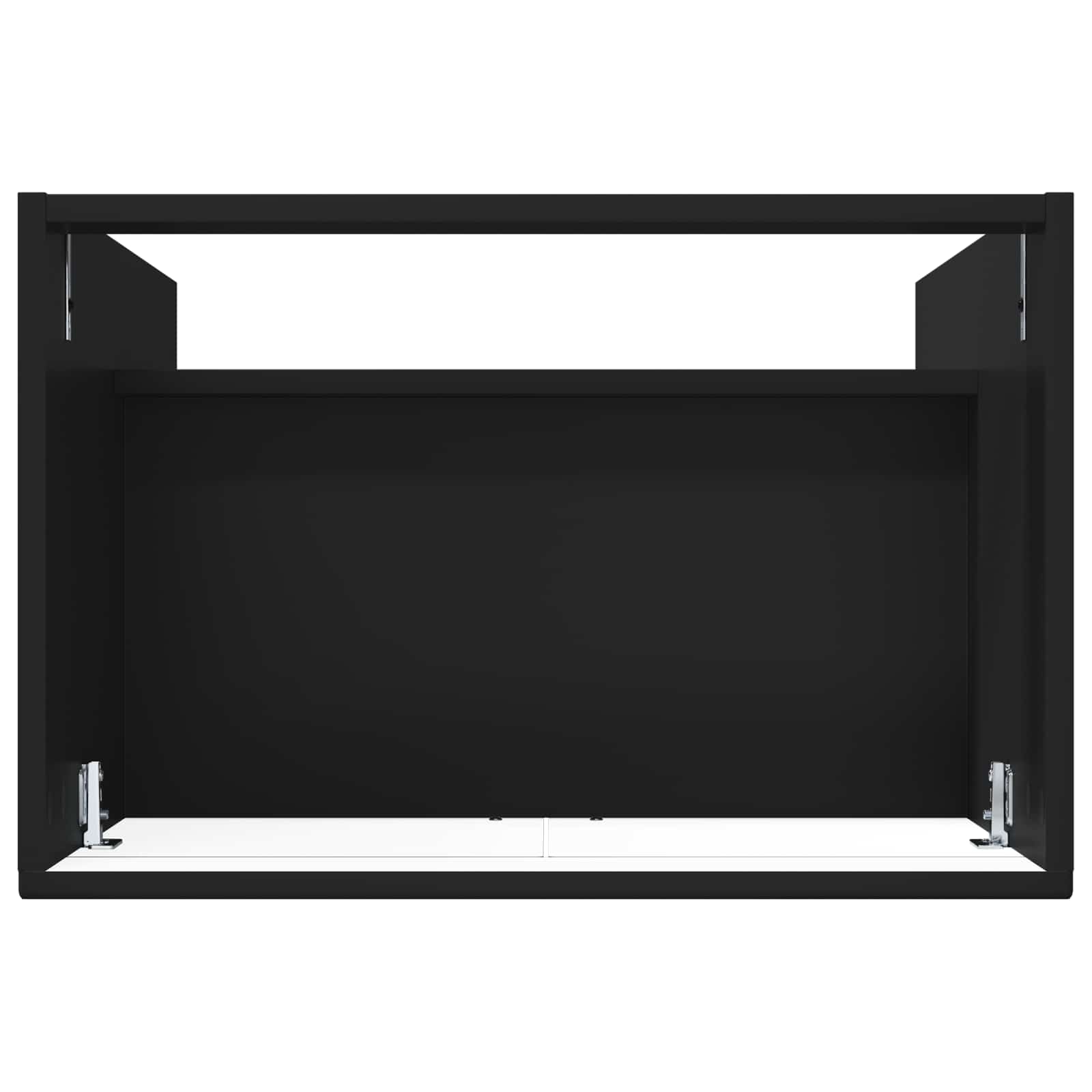 Badkamer onder wastafel kast Zwart 78,5 x 37,5 x 81 cm