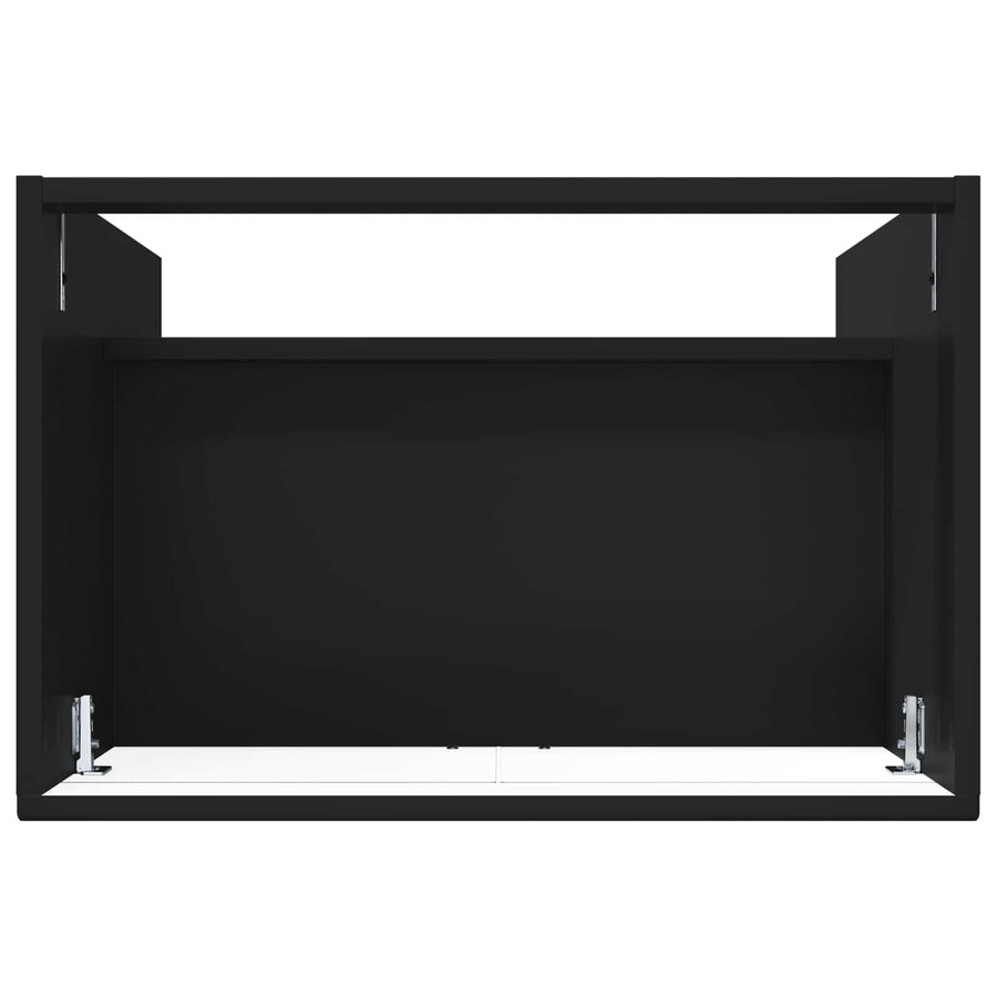 Badkamer onder wastafel kast Zwart 78,5 x 37,5 x 81 cm