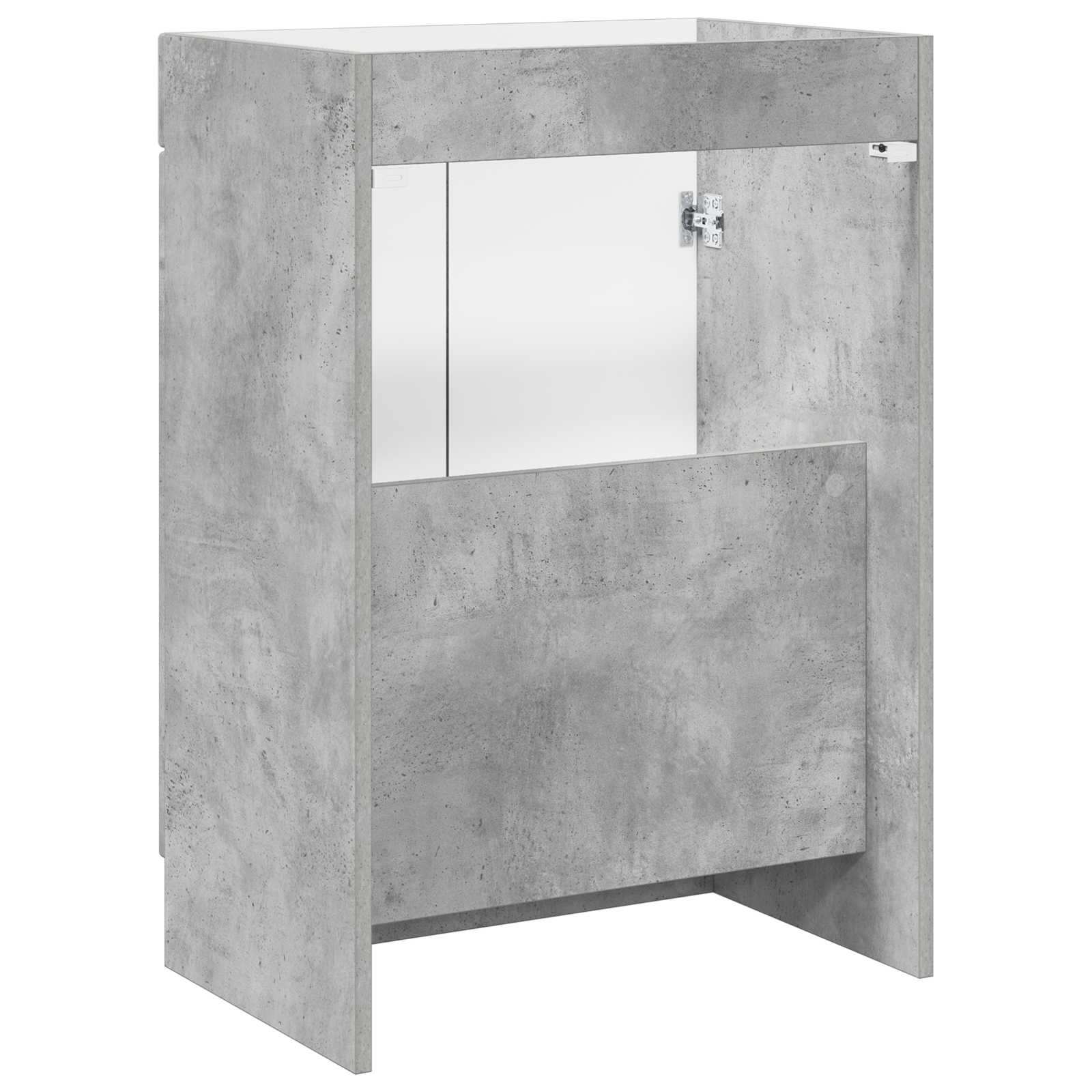 Badkamer onder wastafel kast Betongrijs 78,5 x 37,5 x 81 cm