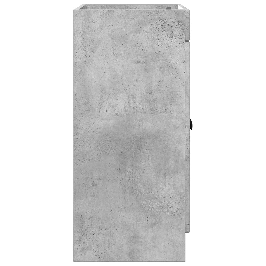 Badkamer onder wastafel kast Betongrijs 78,5 x 37,5 x 81 cm