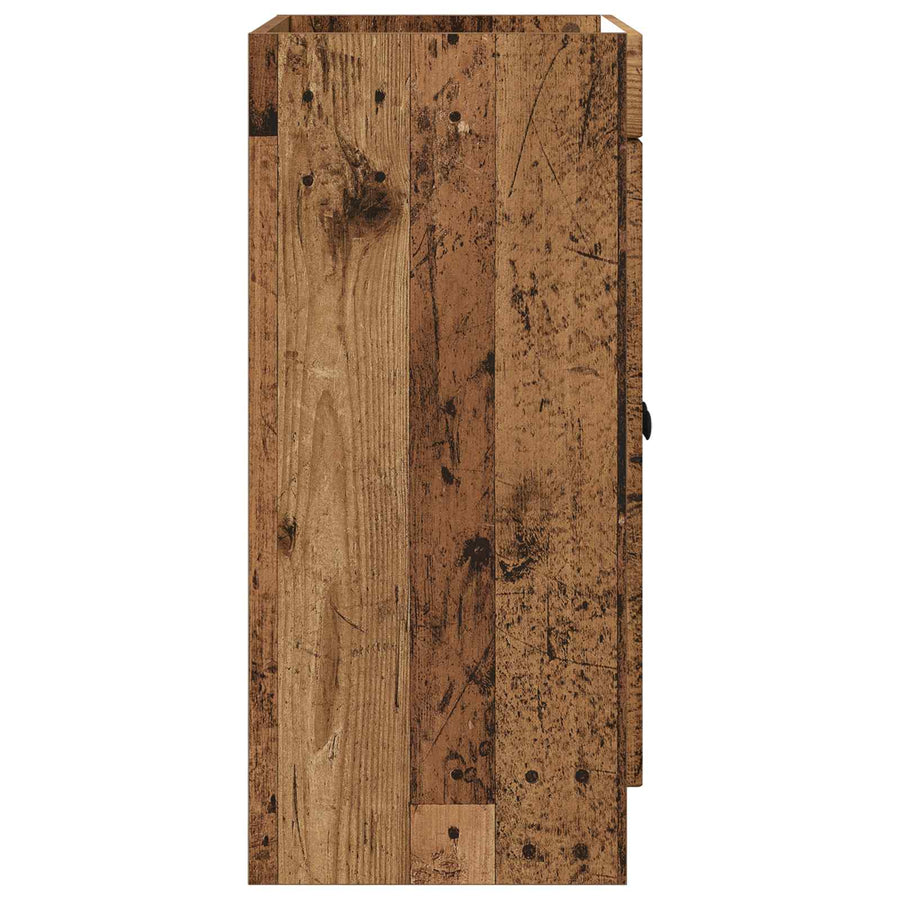 Badkamer onder wastafel kast Oud hout 78,5 x 37,5 x 81 cm