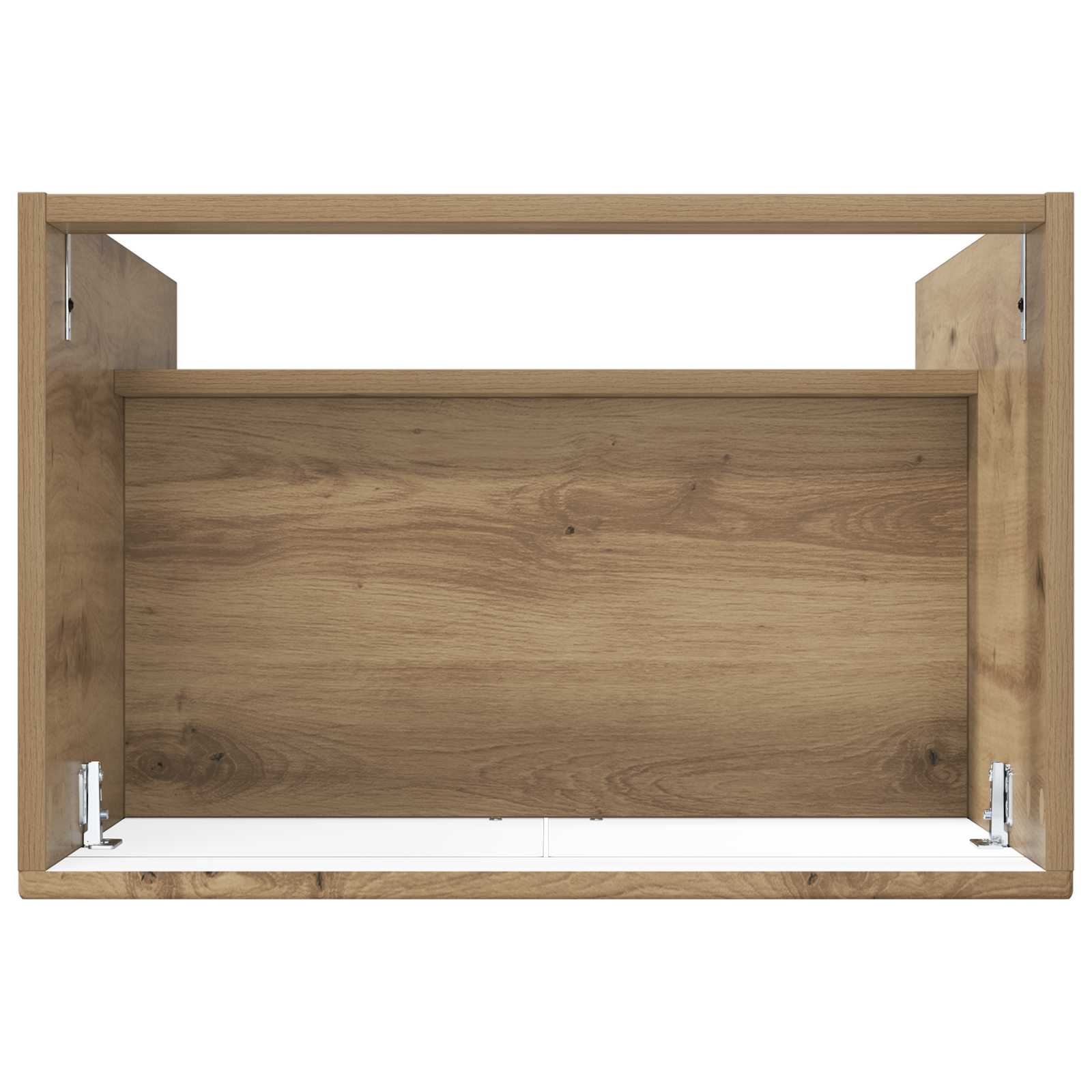 Badkamer onder wastafel kast Artisanaal eiken