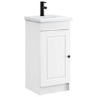 Bathroom Vanity with Sink White 42 x 40 x 84.5 cm Engineered Wood