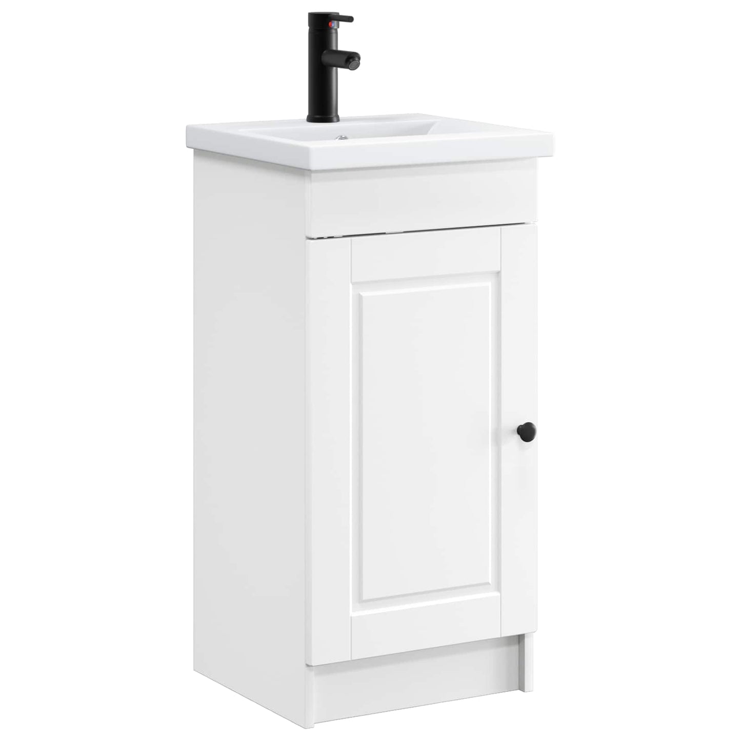 Badkamermeubel met Wasbak Wit 42 x 40 x 84,5 cm Bewerkt hout