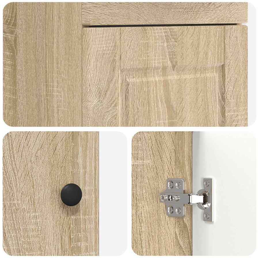 Badkamermeubel met Wasbak Sonoma Eiken 42 x 40 x 84,5 cm