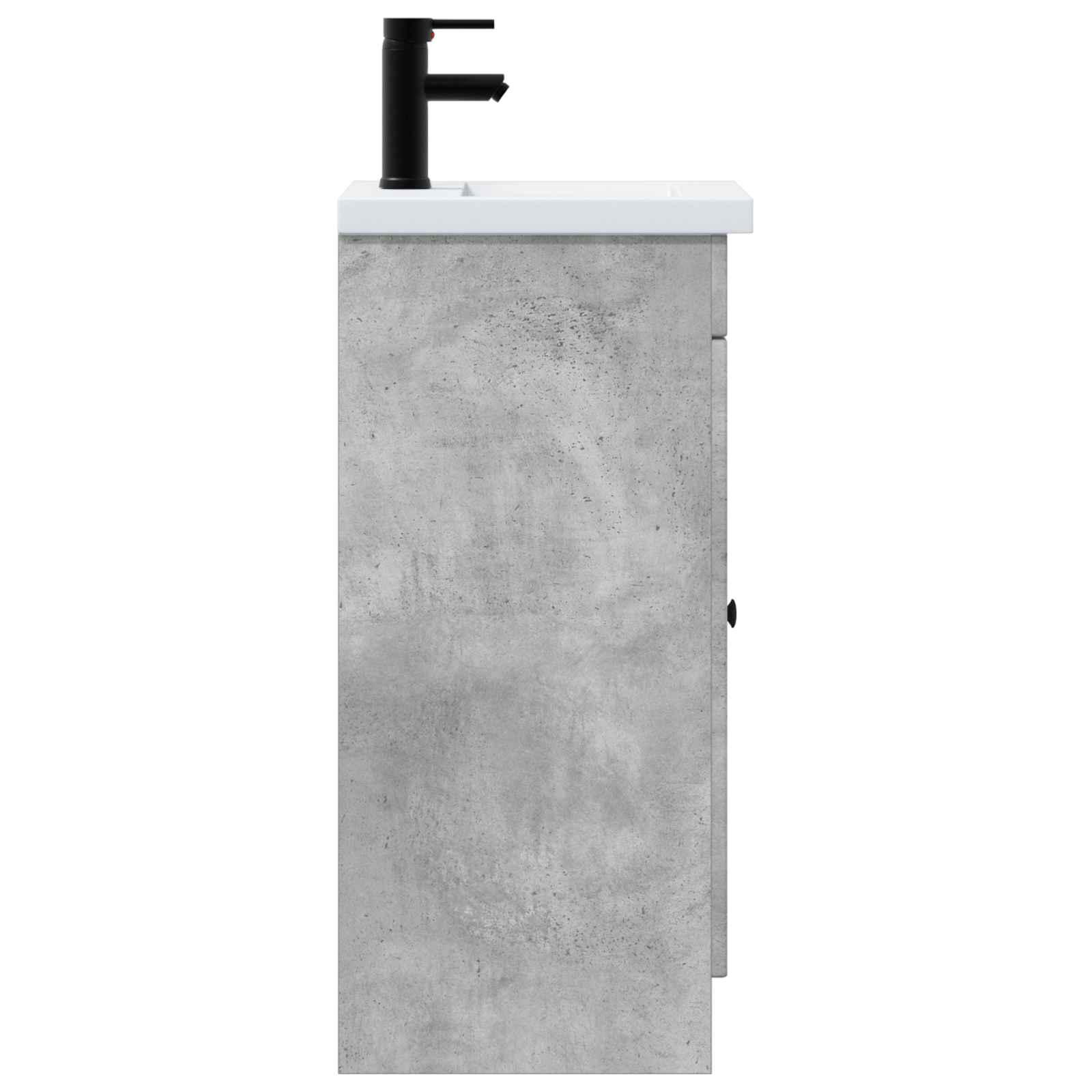 Badkamermeubel met Wasbak Betongrijs 42 x 40 x 84,5 cm
