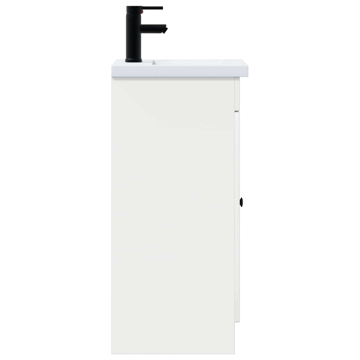 Badkamermeubel met Wasbak Hoogglans Wit 42 x 40 x 84,5 cm